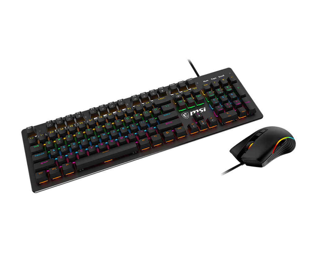 MSI Forge GK300 Mechanical Gaming Keyboard (BS) - Black MSI Forge GK300 Mechanical Gaming Keyboard (BS) - Black